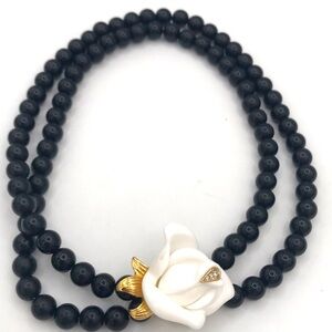 Avon 1980’s midnight Rose choker
